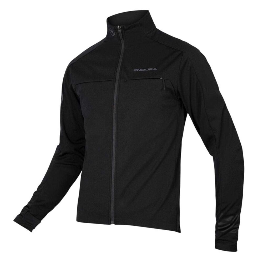 Endura Mens Windchill II Performance Windproof Long-Sleeved Cycling Jacket / Bla